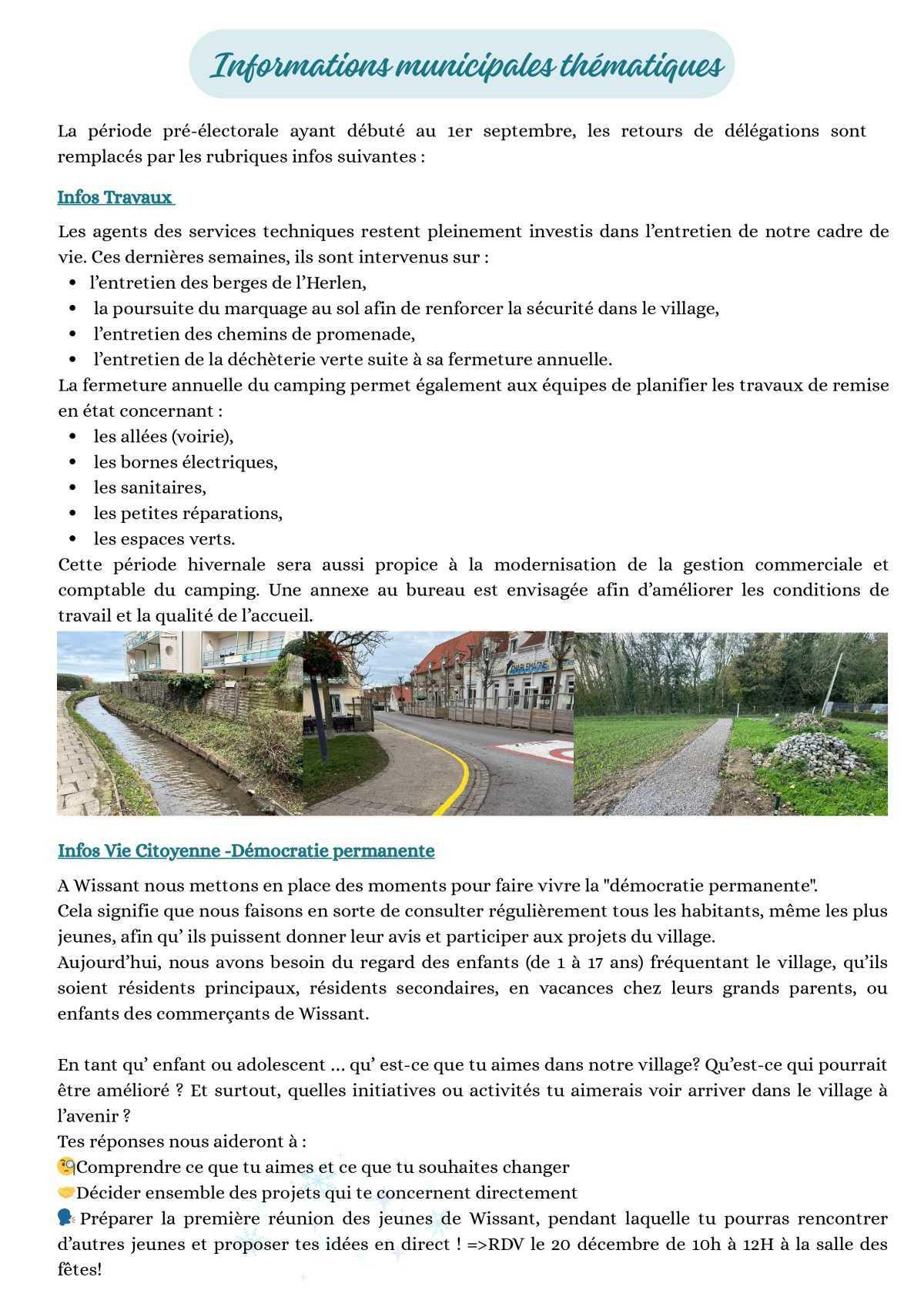 Le Lien Wissantais de Décembre 2025 est en ligne