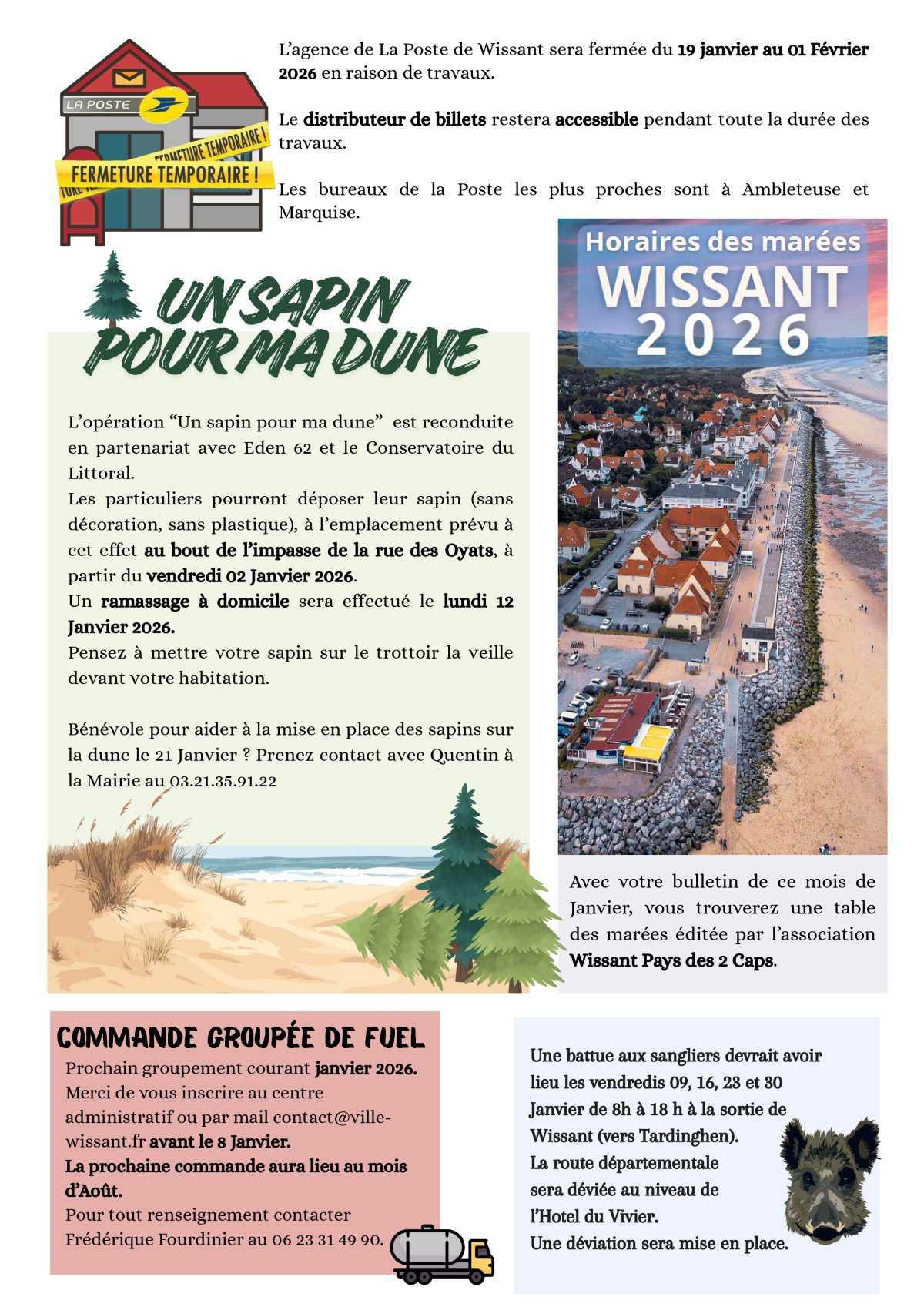 Le Lien Wissantais de Janvier 2026 est en ligne