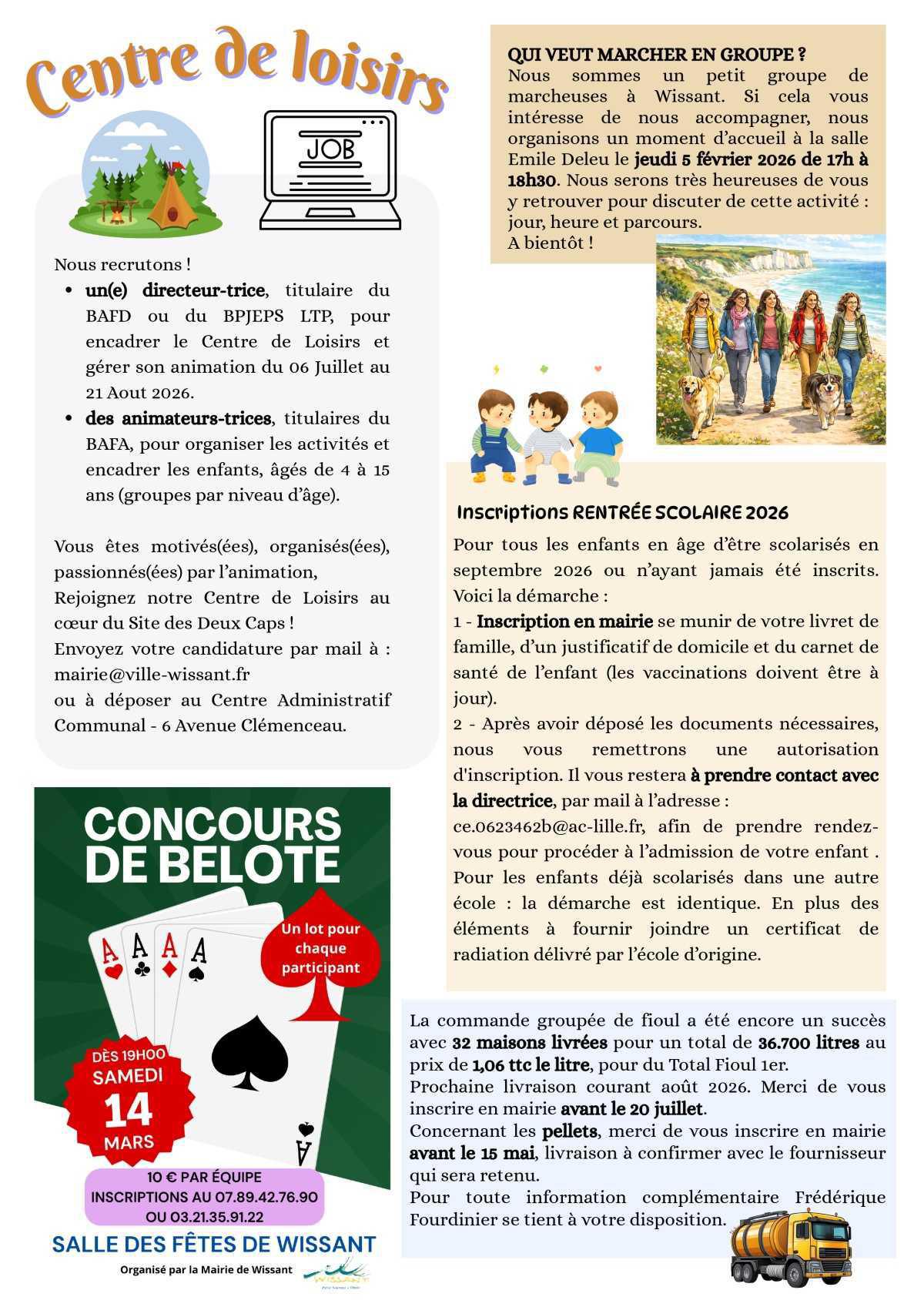 Le Lien Wissantais de Février 2026 est en ligne