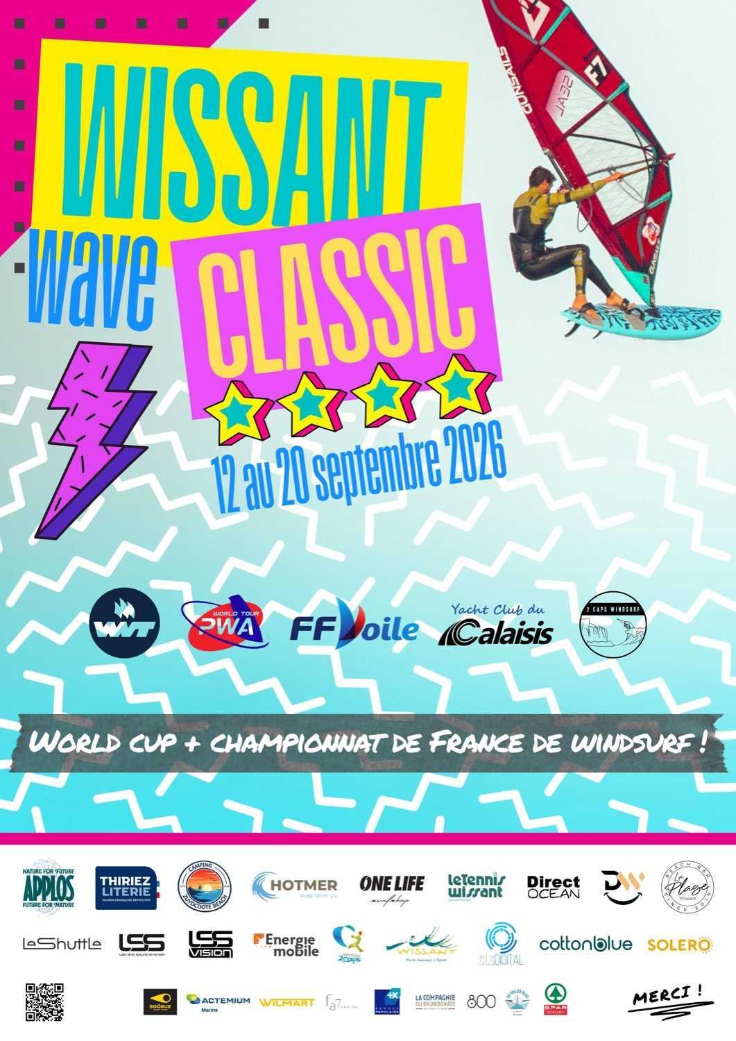 Epreuve de Coupe du Monde de Windsurf 2026 - Wissant Wave Classic