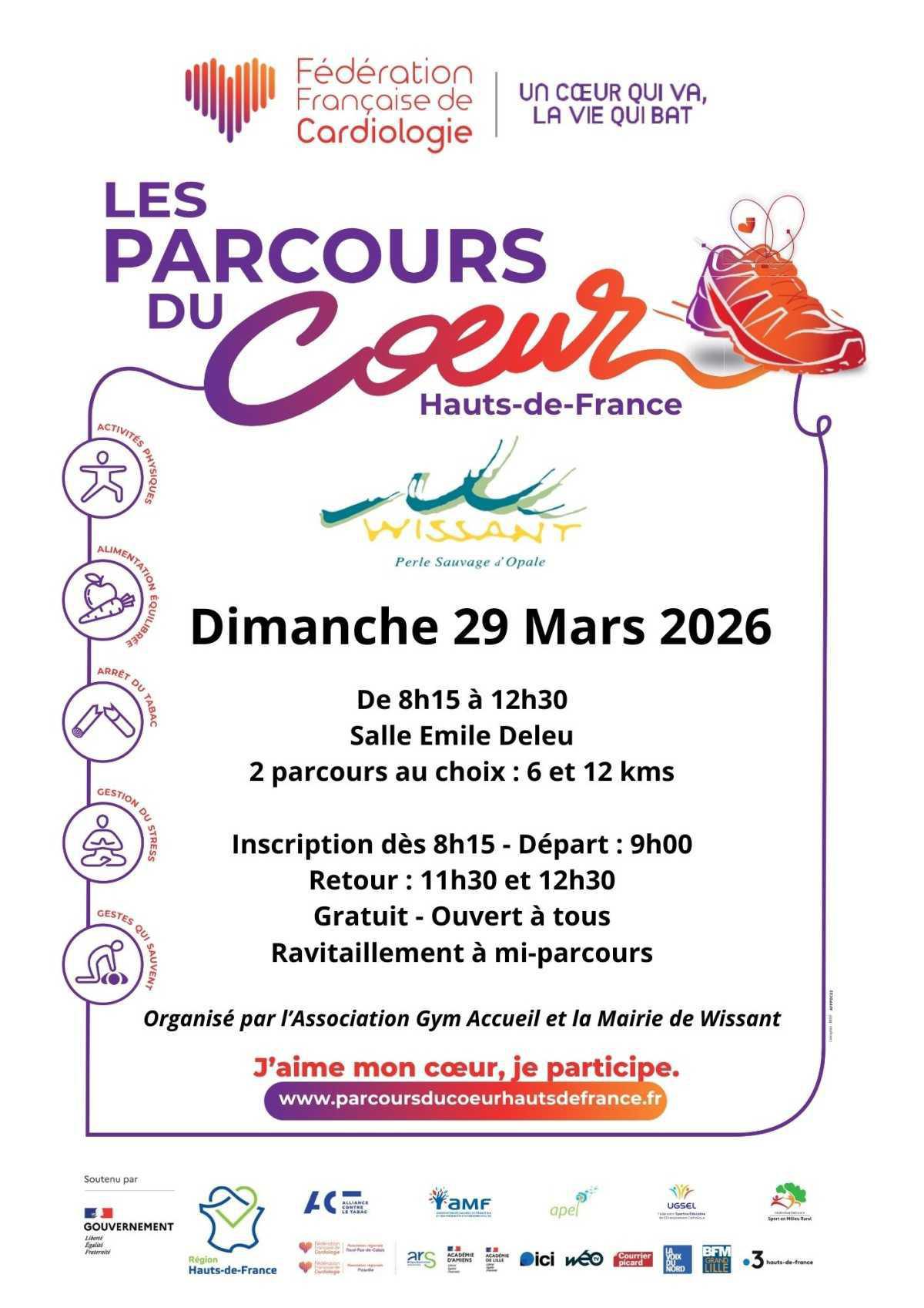 Parcours du Cœur 2026 Parcours du Cœur 2026