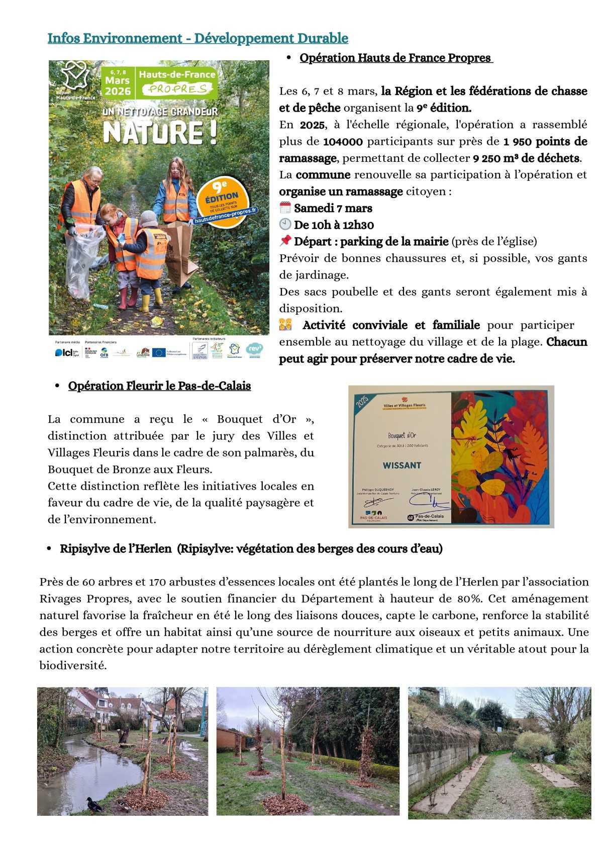 Le Lien Wissantais de Mars 2026 est en ligne