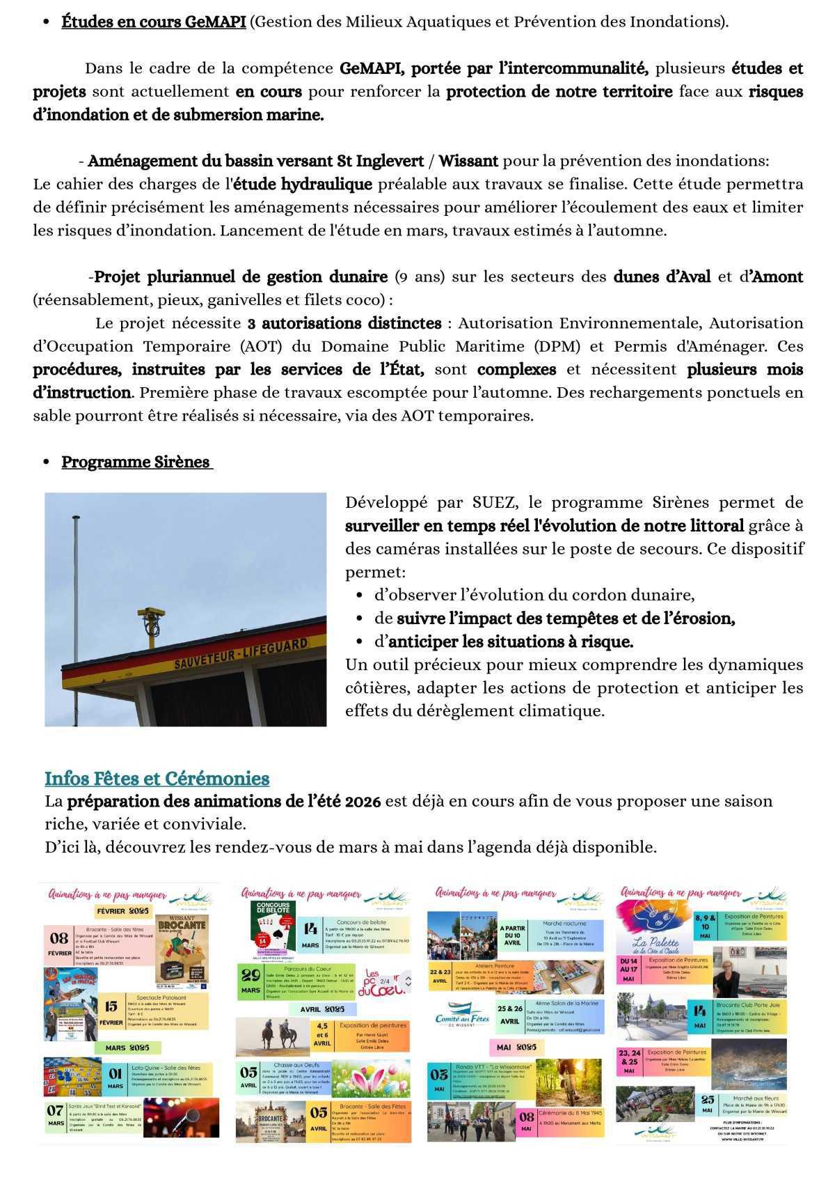 Le Lien Wissantais de Mars 2026 est en ligne