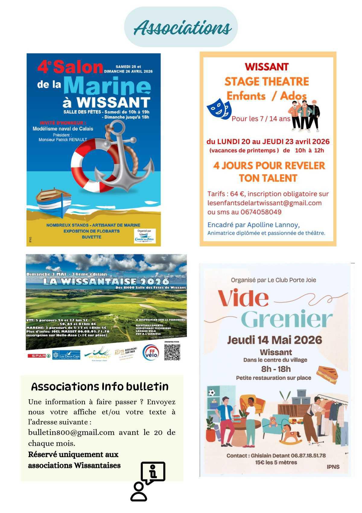 Le Lien Wissantais de Avril 2026 est en ligne