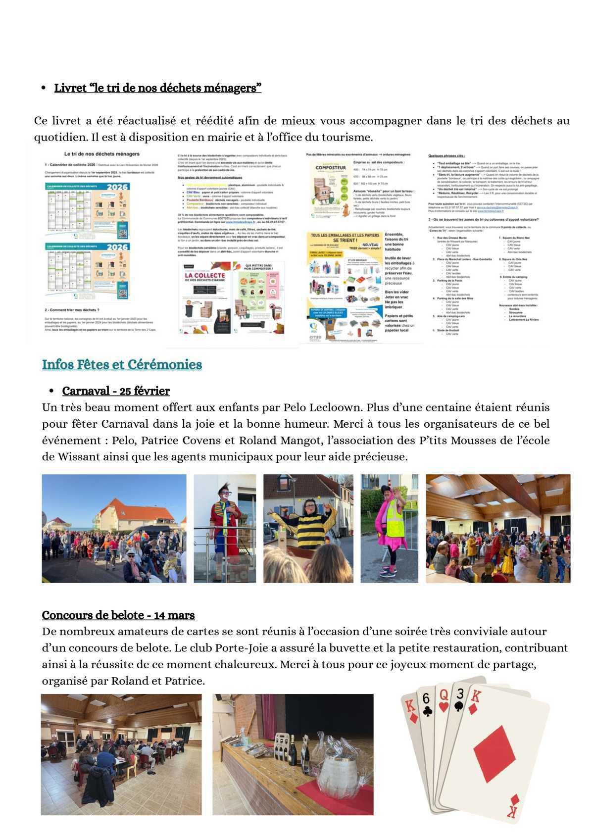 Le Lien Wissantais de Avril 2026 est en ligne