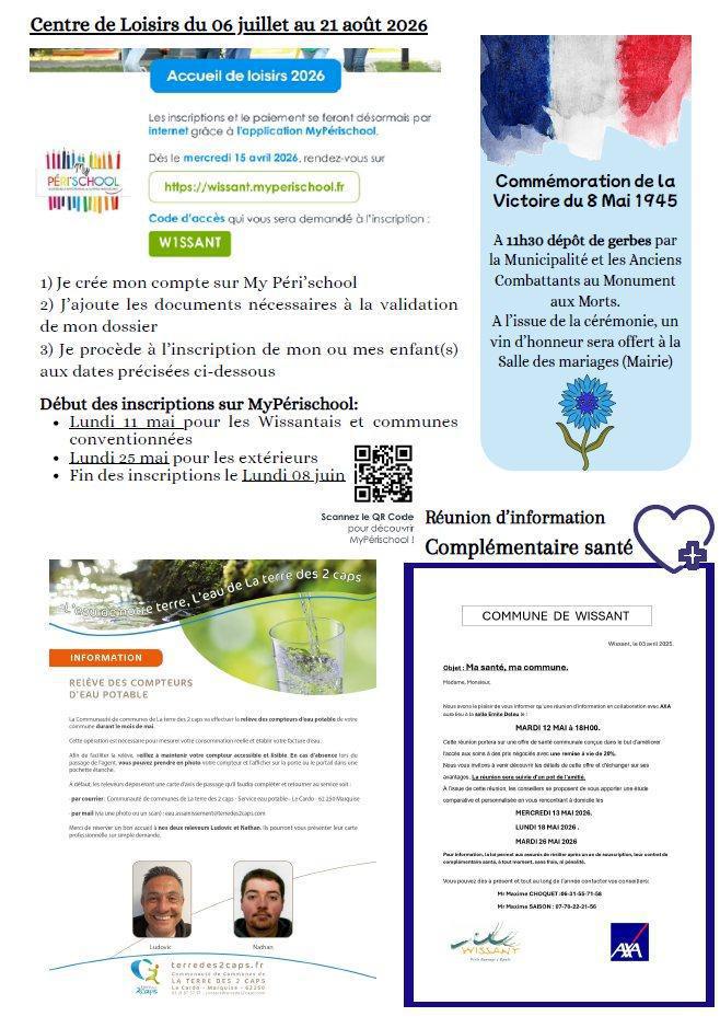 Le Lien Wissantais de Mai 2026 est en ligne