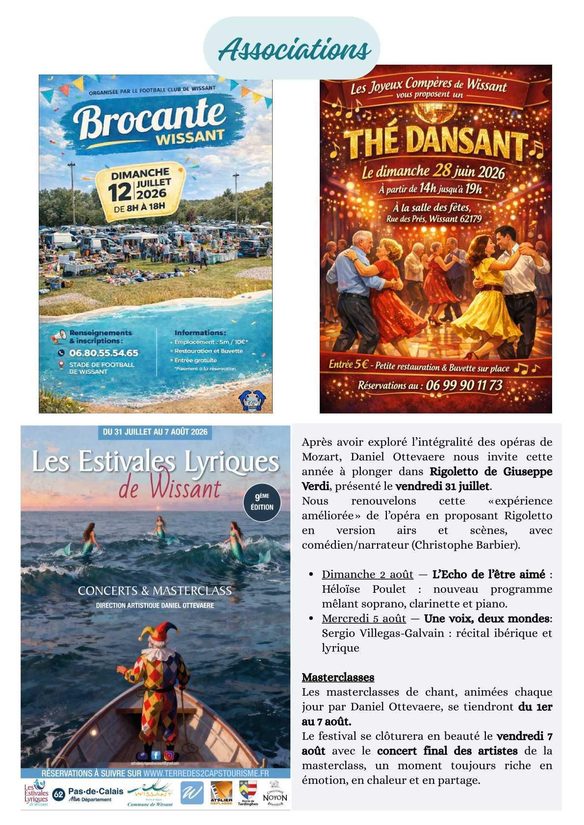 Le Lien Wissantais de Juin 2026 est en ligne