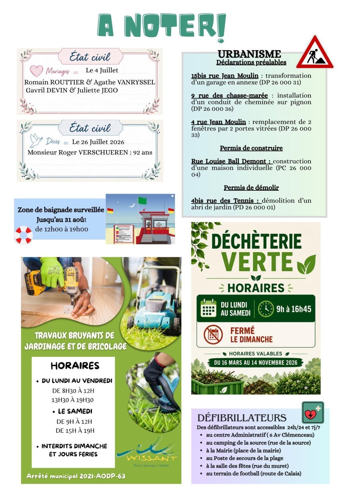Le Lien Wissantais de Août 2026 est en ligne