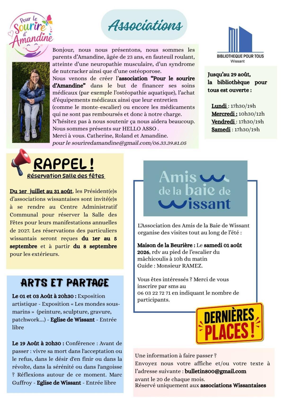 Le Lien Wissantais de Août 2026 est en ligne