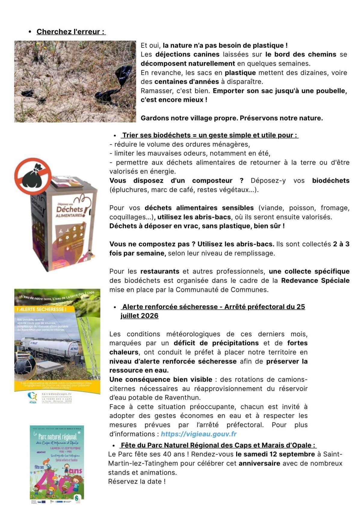Le Lien Wissantais de Août 2026 est en ligne