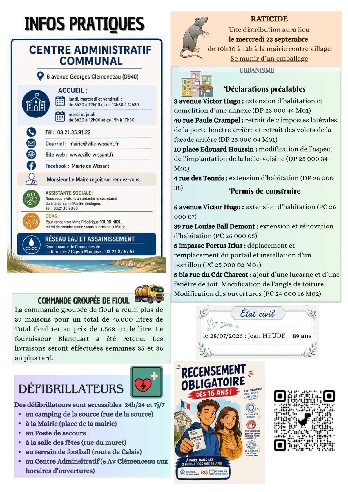Le Lien Wissantais de Septembre 2026 est en ligne