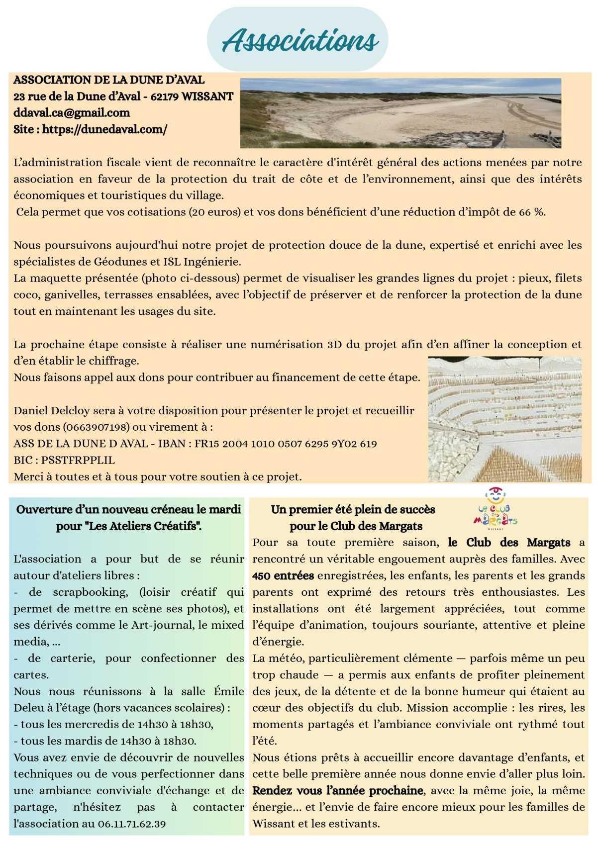 Le Lien Wissantais de Octobre 2026 est en ligne