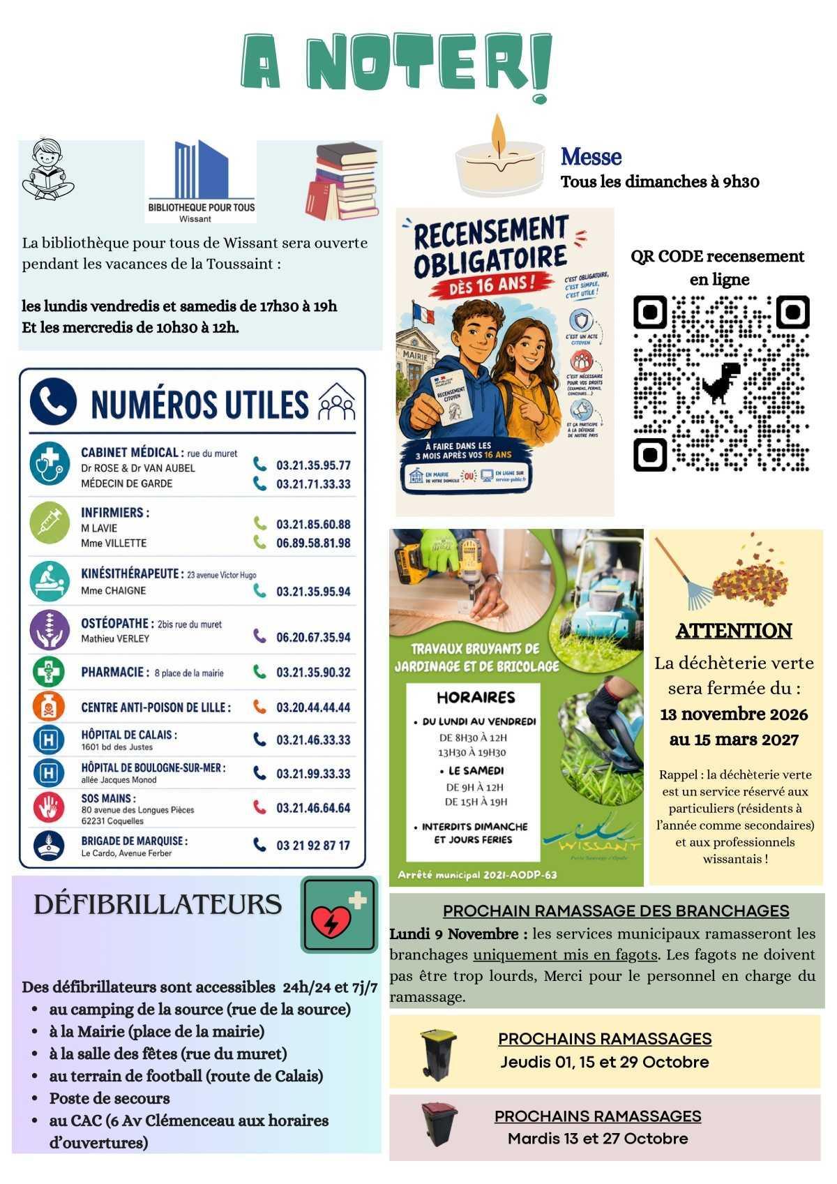 Le Lien Wissantais de Octobre 2026 est en ligne