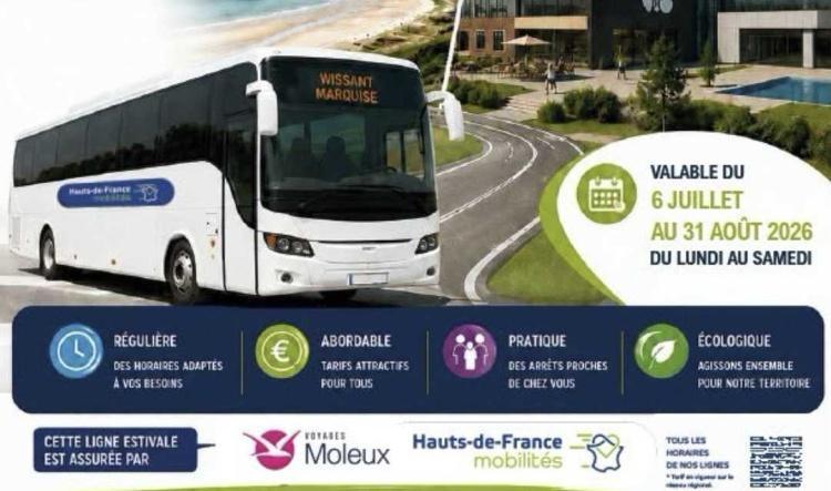 Cet été, rejoignez Wissant en toute simplicité !