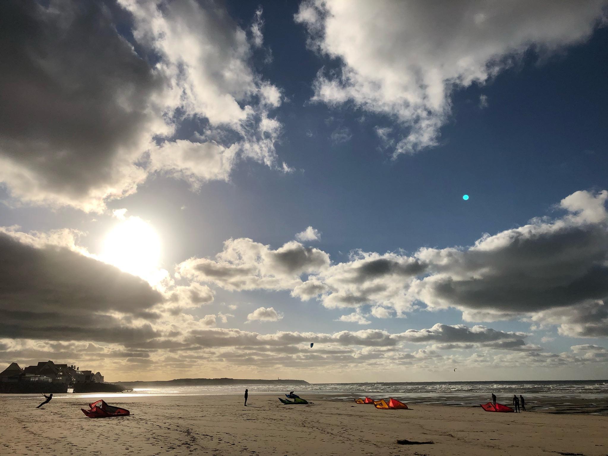 Sur la plage