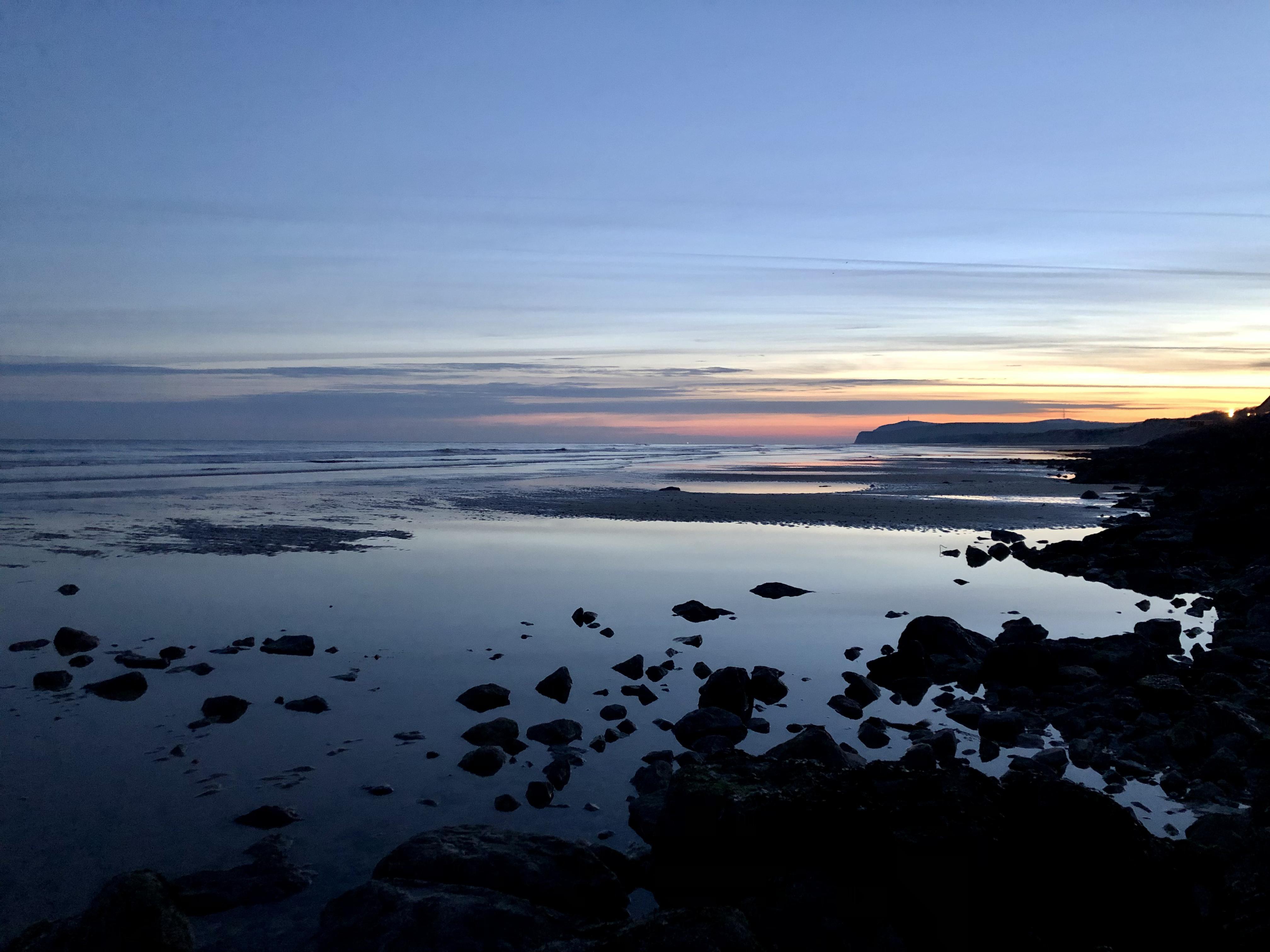Lever de soleil à Wissant