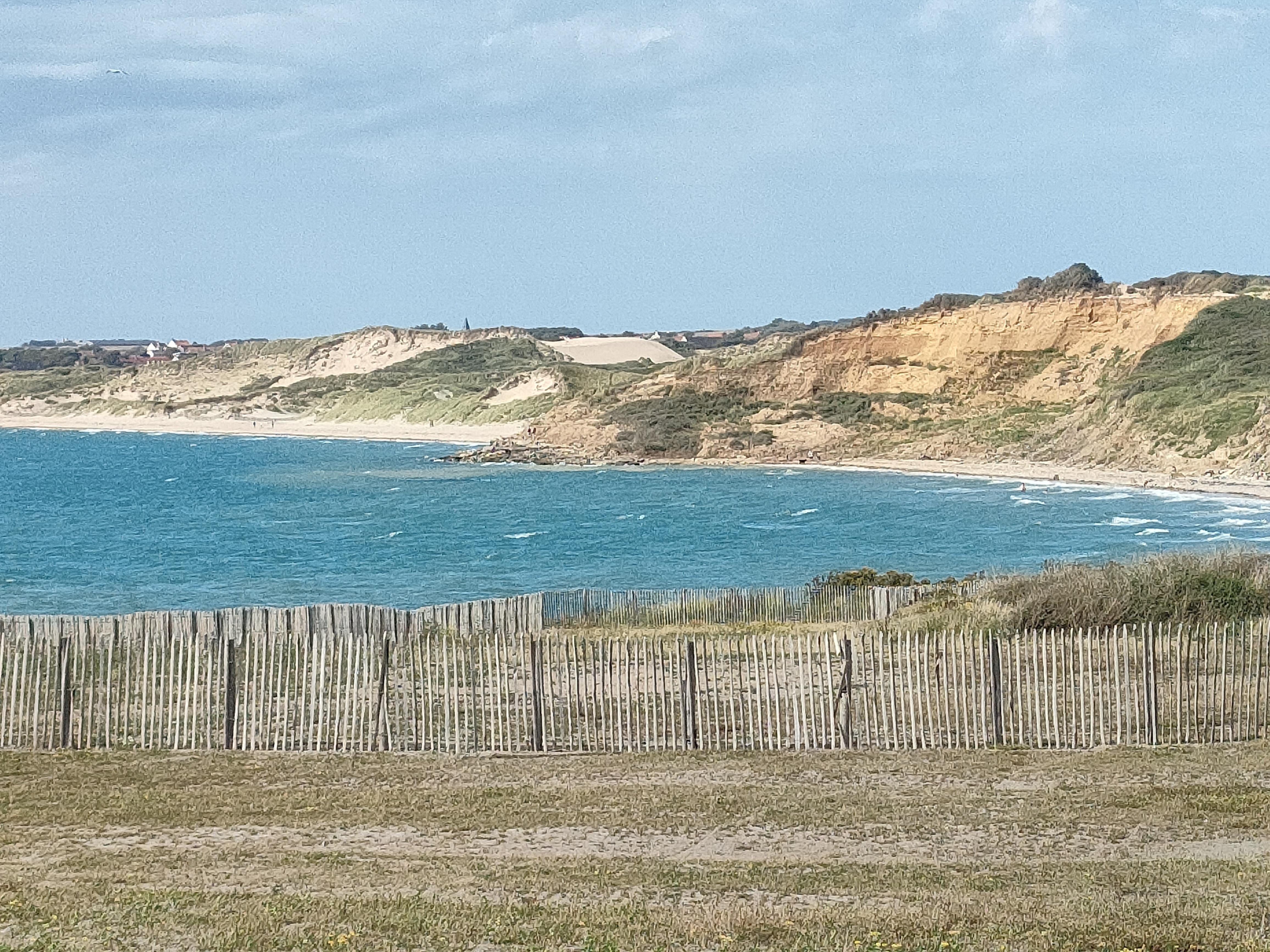 La plage à la pointe aux oies