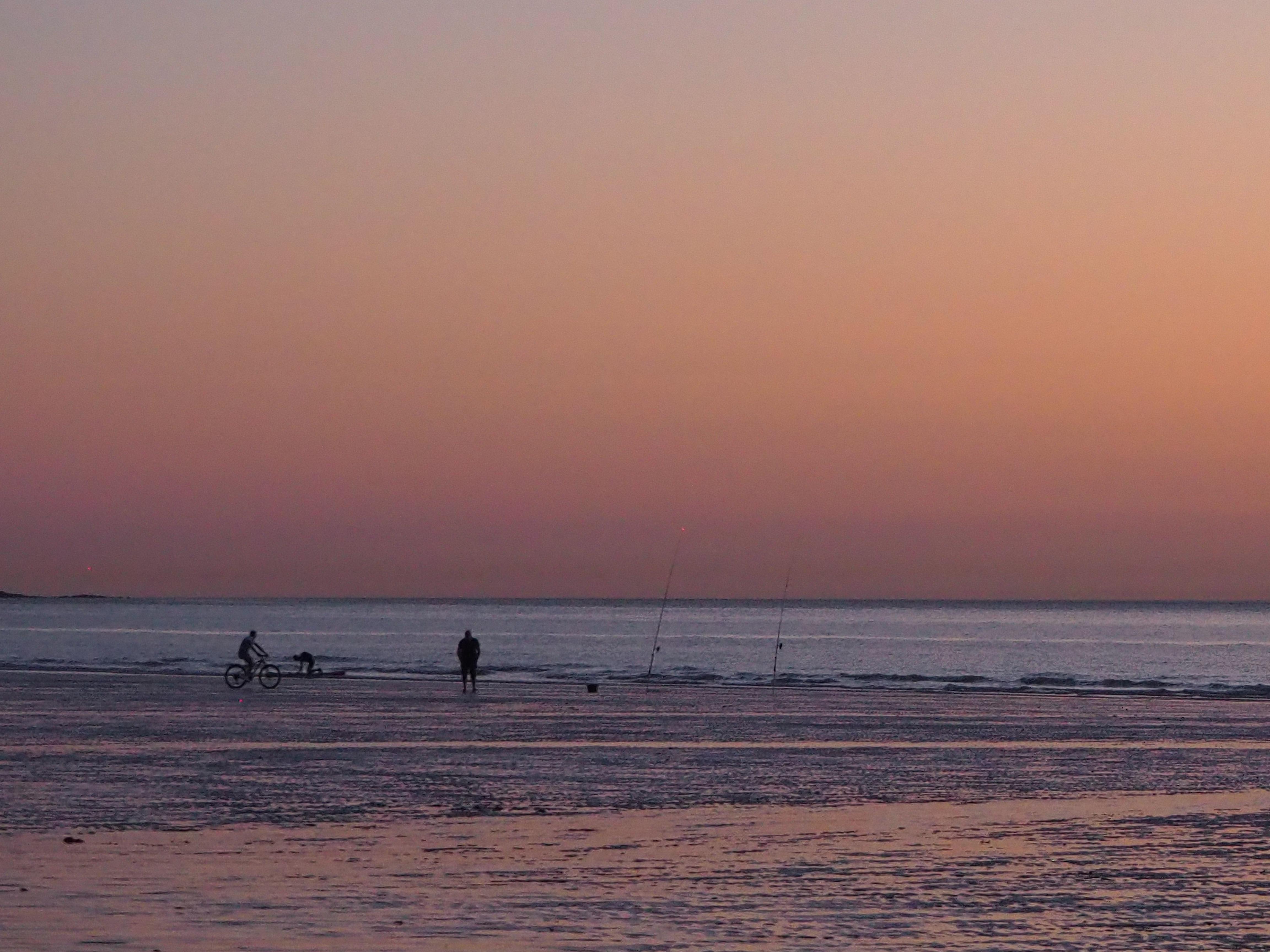 Coucher de soleil à Wissant