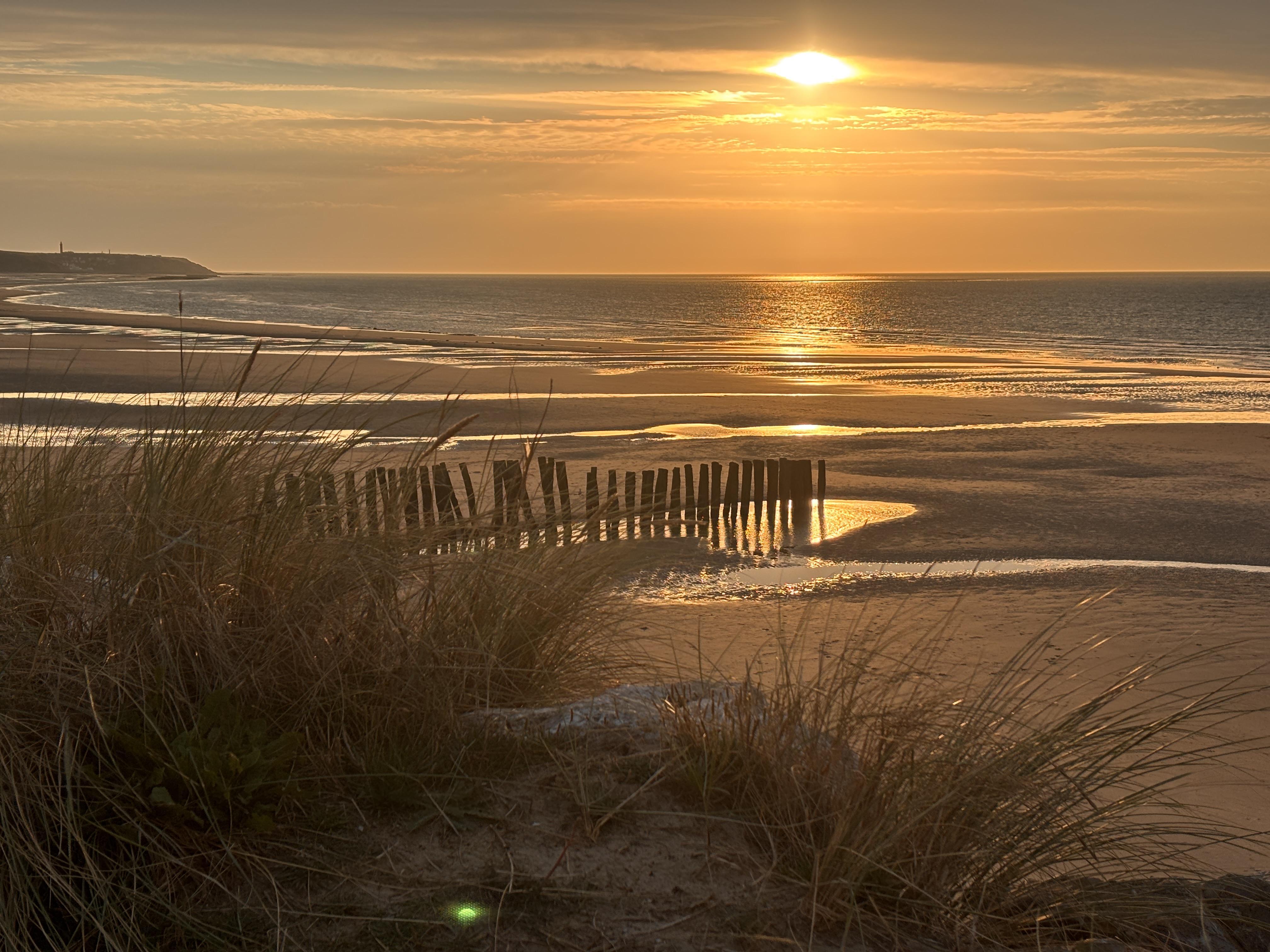Coucher de soleil Wissant