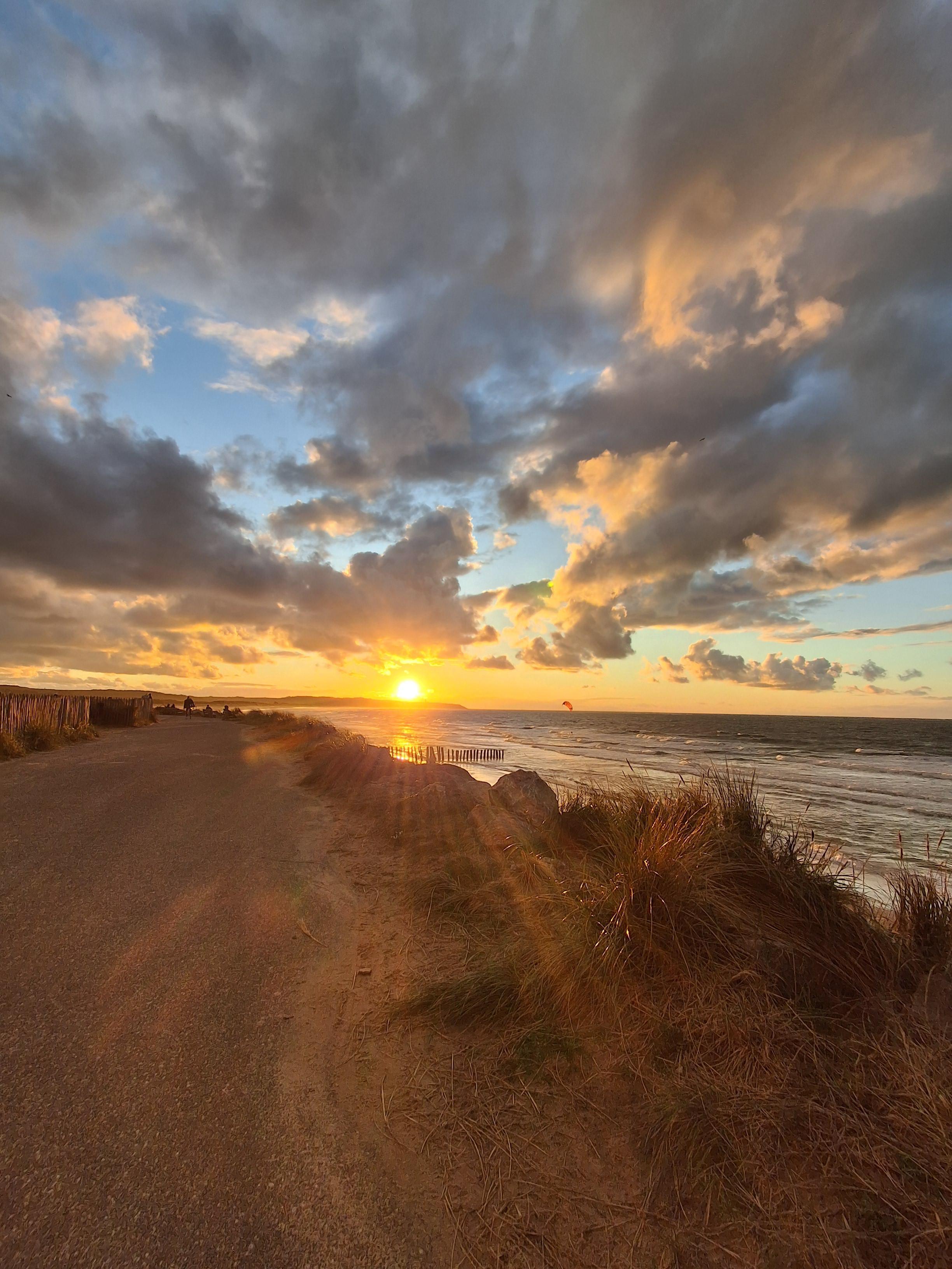 Coucher de soleil du 25 octobre