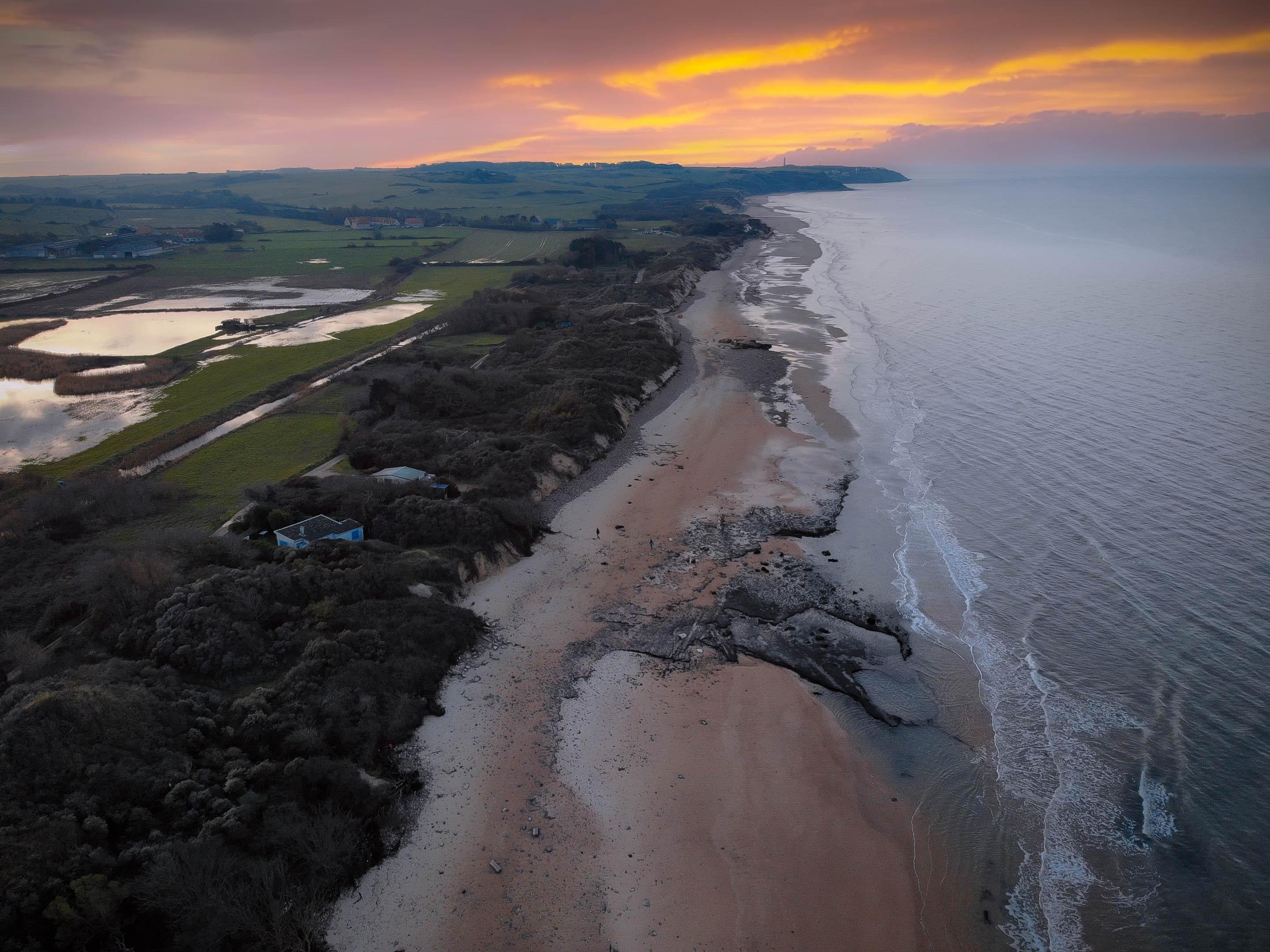 Entre Mer, Sable et Marais, la plage de Tardinghen /Janvier 2025