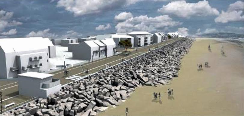 La future digue 40