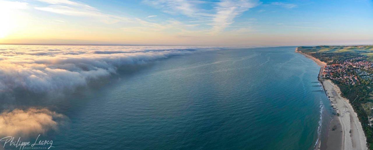 La brume s'approche de Wissant