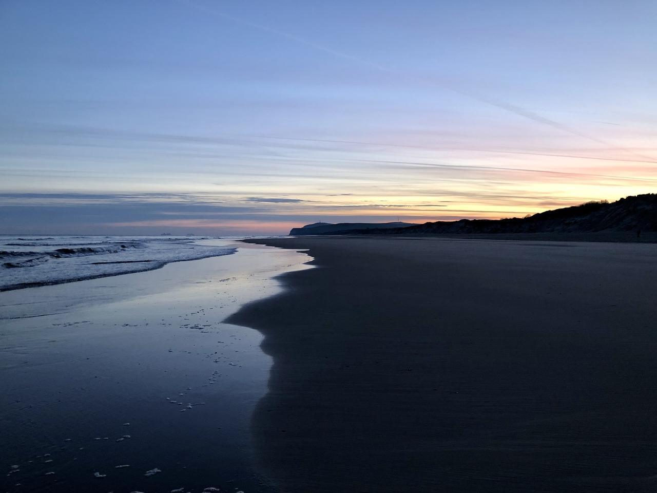 Lever de soleil à Wissant
