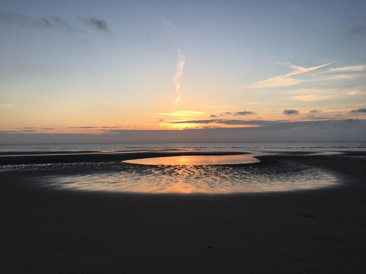 Sunset Wissant plage