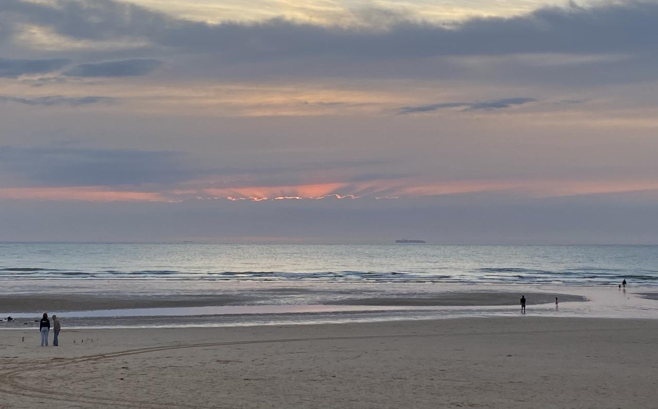 Coucher de soleil à Wissant