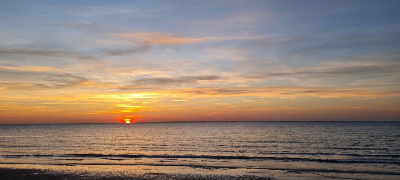 Soleil qui s'écrase sur la Grande Bretagne