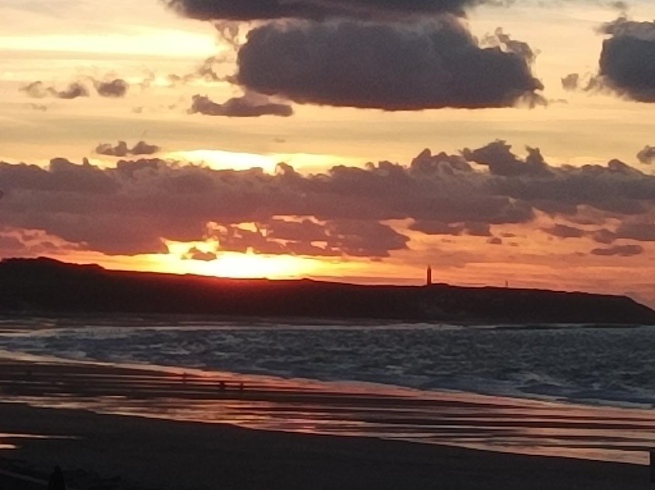 Coucher de soleil sur le Gris Nez
