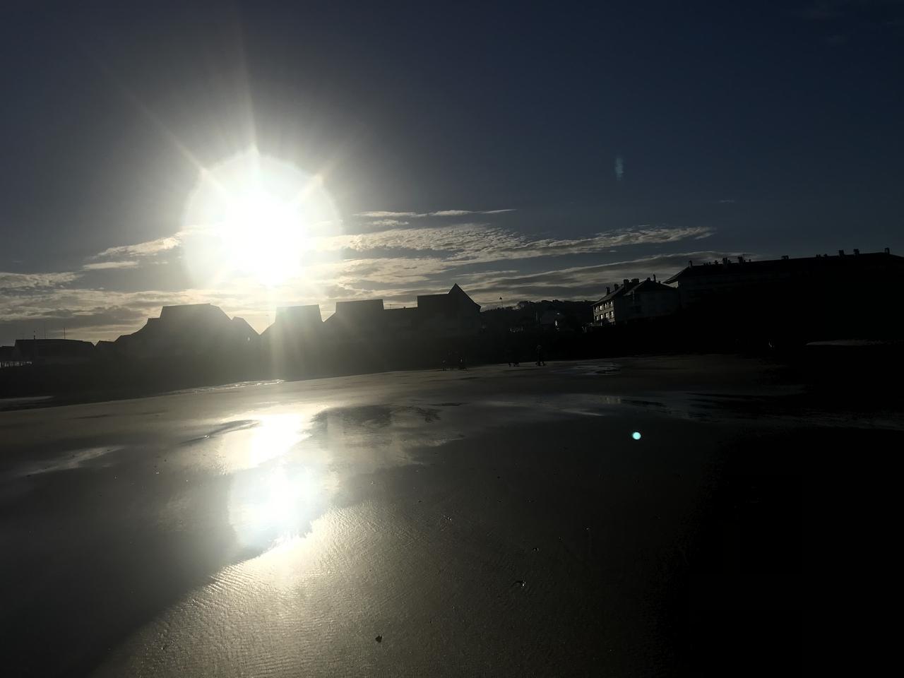 Levé de soleil à Wissant