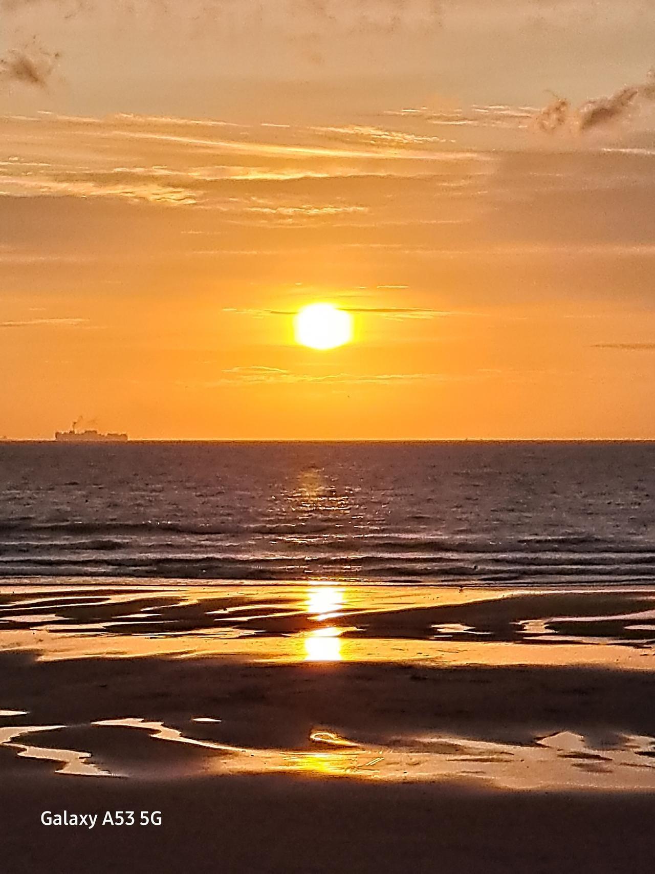 Coucher de soleil à Wissant