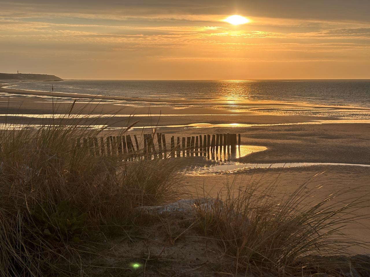 Coucher de soleil Wissant