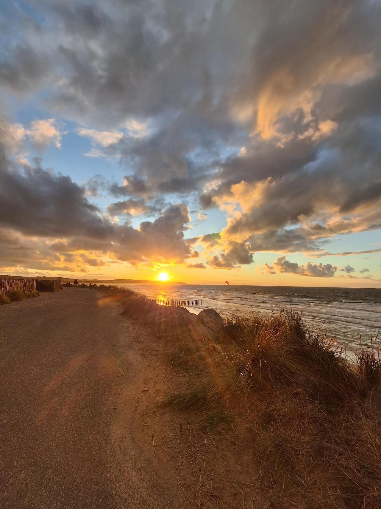 Coucher de soleil du 25 octobre