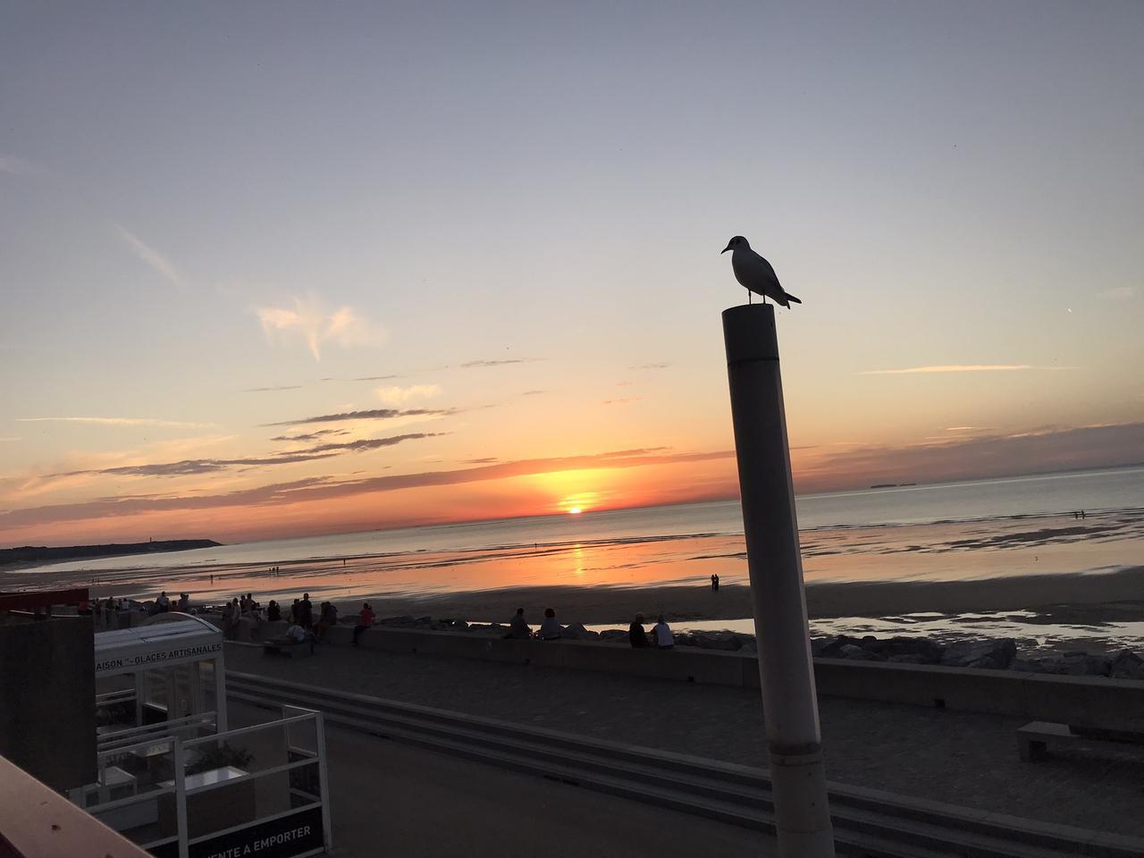 Couché de soleil à Wissant