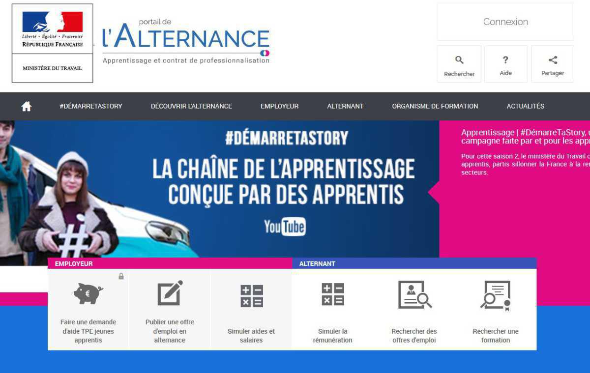 Portail de l'alternance Portail de l'alternance
