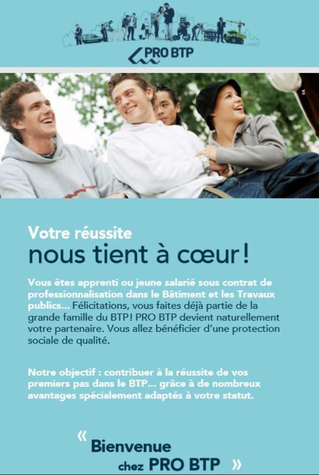 Les avantages PRO BTP Les avantages PRO BTP