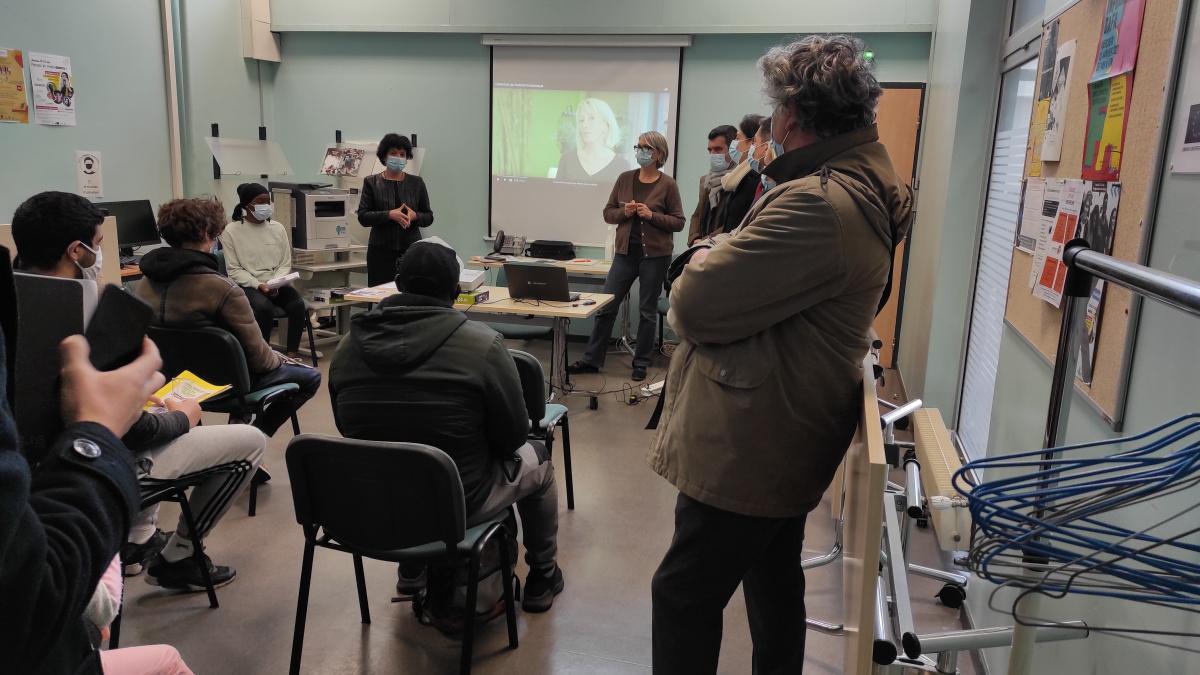 Visite de la préfète et du sous-préfet - Mercredi 20 Janvier Visite de la préfète et du sous-préfet - Mercredi 20 Janvier