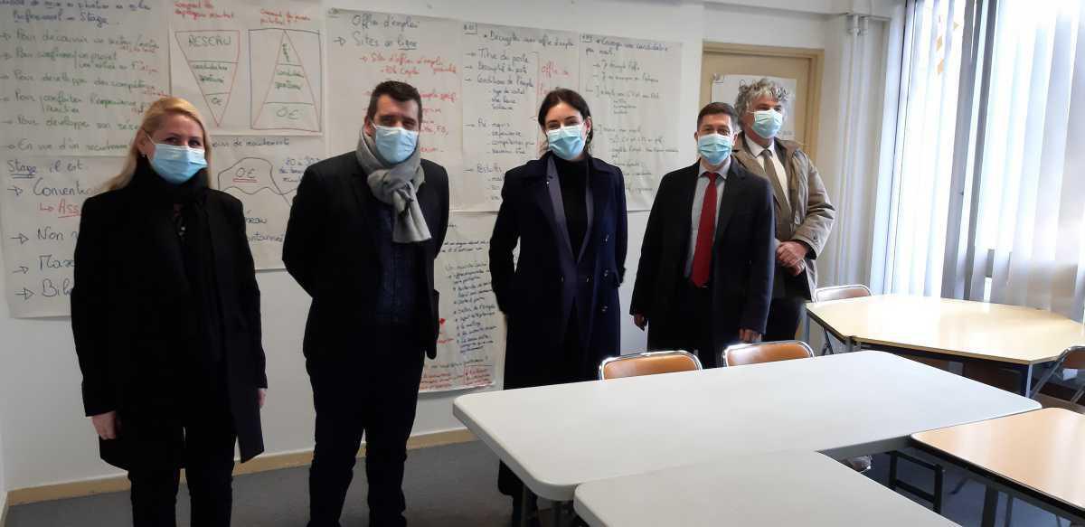 Visite de la préfète et du sous-préfet - Mercredi 20 Janvier Visite de la préfète et du sous-préfet - Mercredi 20 Janvier