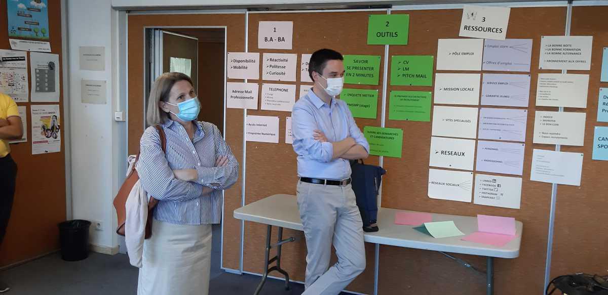 Visite des responsables de services déconcentrés de l'Etat Visite des responsables de services déconcentrés de l'Etat