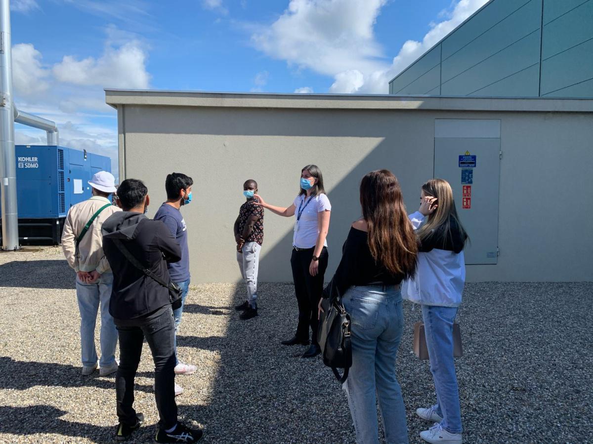 La Garantie Jeunes en visite dans un DataCenter La Garantie Jeunes en visite dans un DataCenter