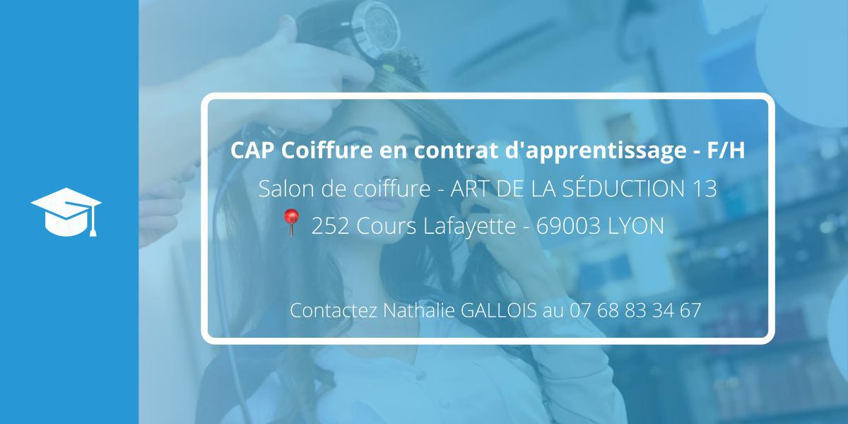 1 CAP Coiffure - Contrat d'apprentissage - F/H