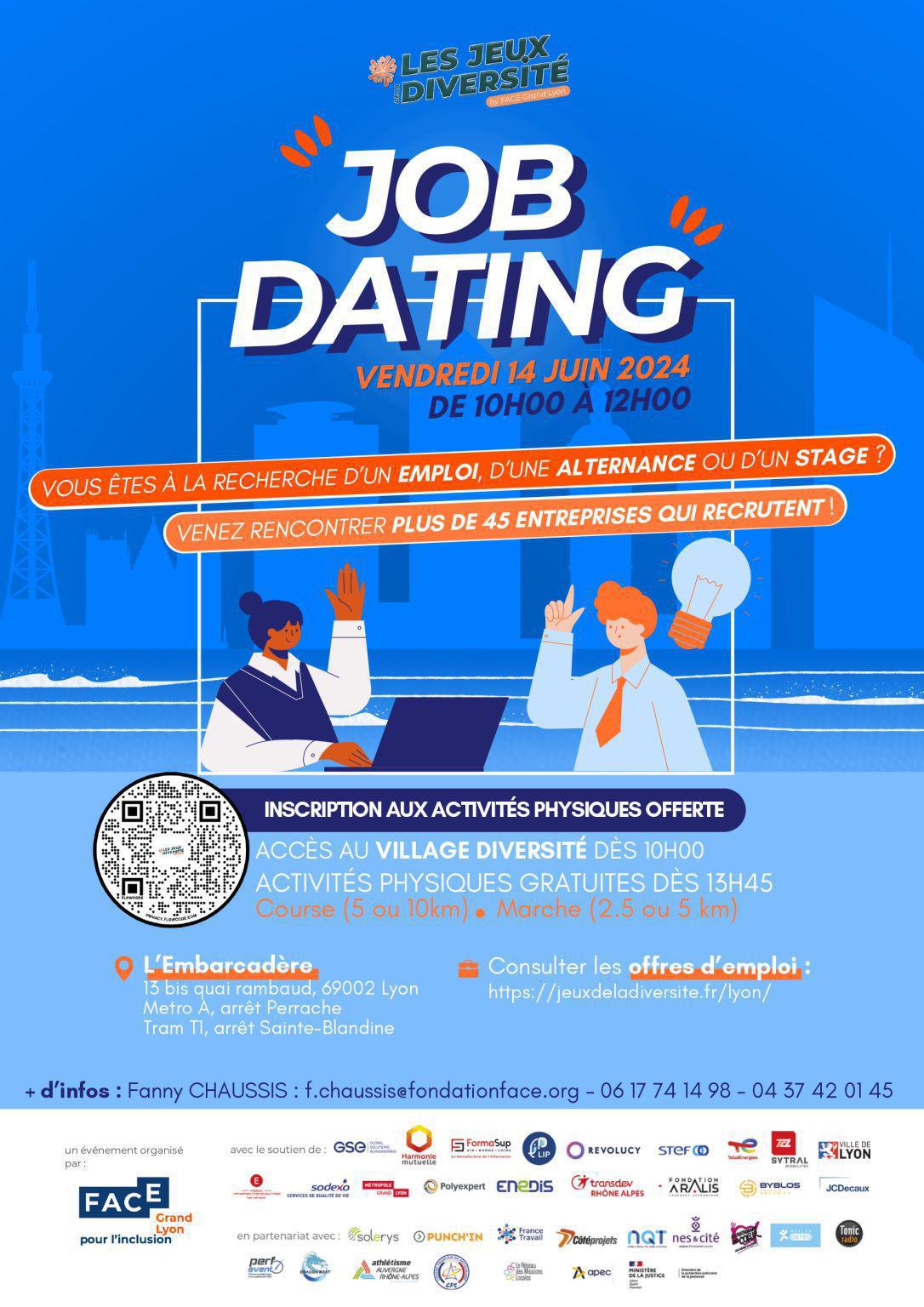 JOB DATING | LES JEUX DE LA DIVERSITÉ JOB DATING | LES JEUX DE LA DIVERSITÉ