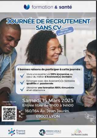 Job Dating Formation & Santé - Sans CV