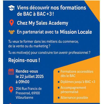 Le CFA t'ouvre ses portes - My Sales Academy