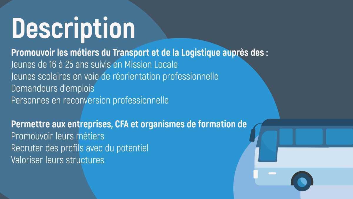 Showroom des Métiers - Transport Logistique