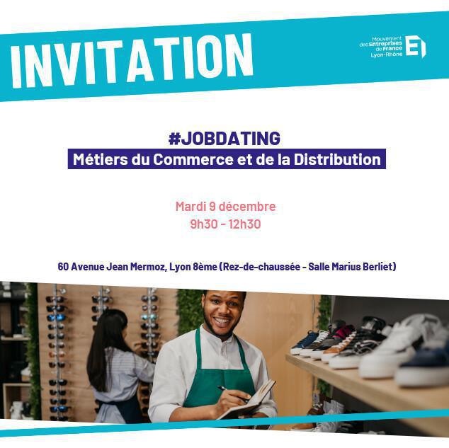 Job dating metiers du commerce et de la distribution