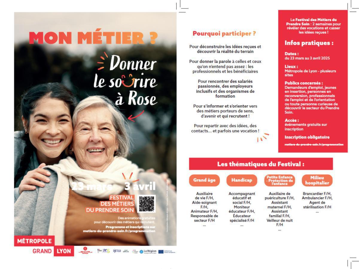 FESTIVAL DES METIERS DU PRENDRE SOIN